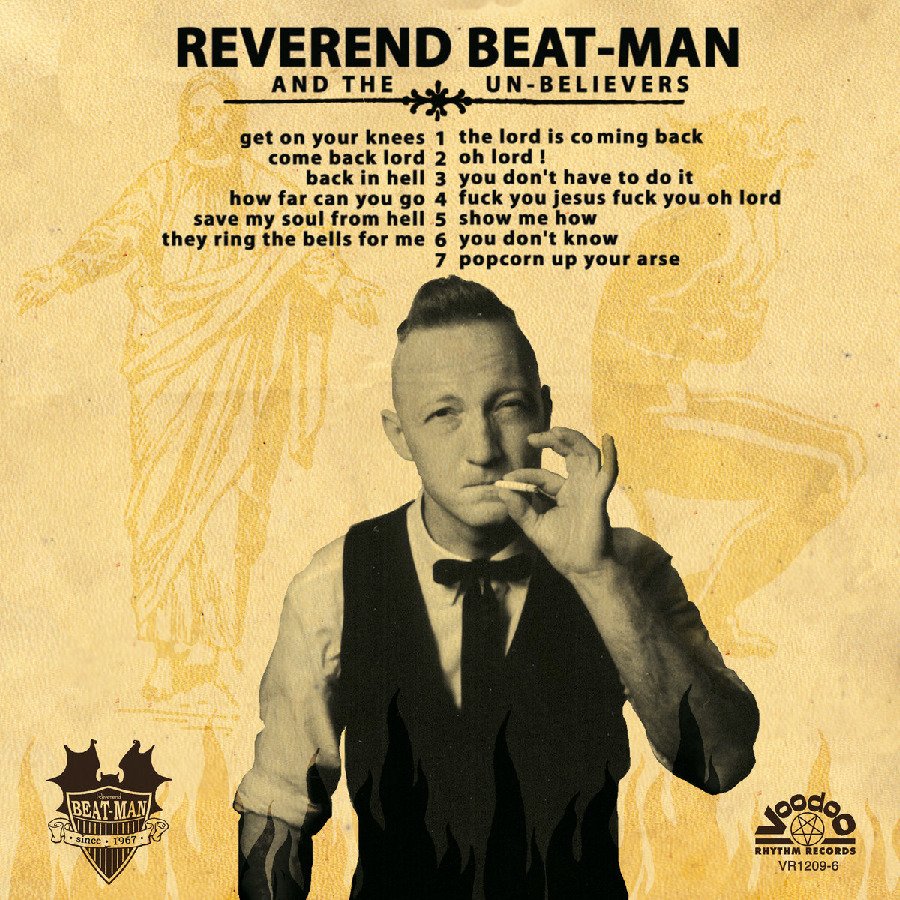 CD Shop - REVEREND BEAT-MAN AND THE UN-BELIEVERS GET ON YOUR KNEES
