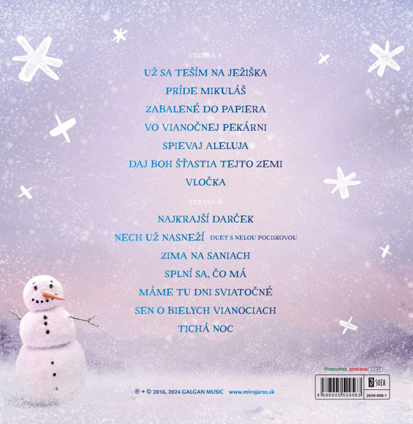 CD Shop - JAROS MIRO: Tesime sa na Jeziska (LP) / priesvitny vinyl s farebnymi prskancami (verzia 2024)