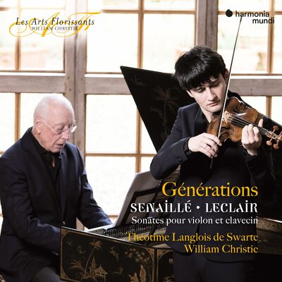 CD Shop - THéOTIME LANGLOIS DE SWARTE,WILLIAM CHRISTIE LE VIOLON DE RAMEAU