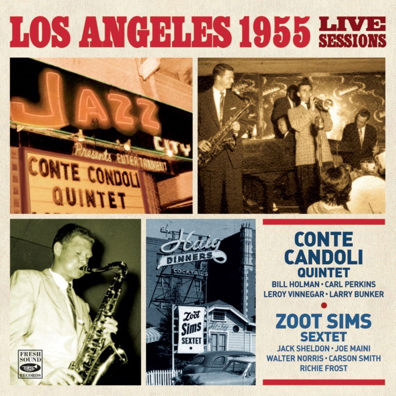 CD Shop - CONTE CANDOLI QUINTET,ZOOT SIMS SEXTET LOS ANGELES 1955 LIVE ...