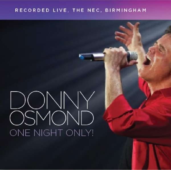 CD Shop - DONNY OSMOND ONE NIGHT ONLY
