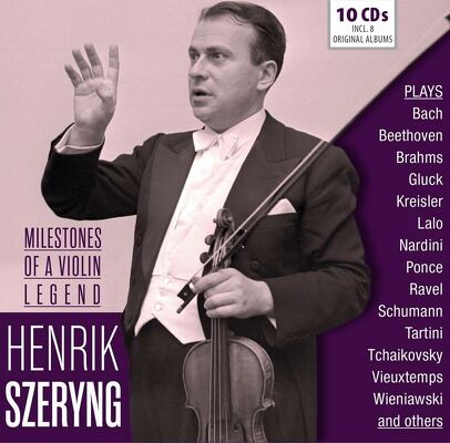 CD Shop - HENRYK SZERYNG MILESTONES OF A LEGEND