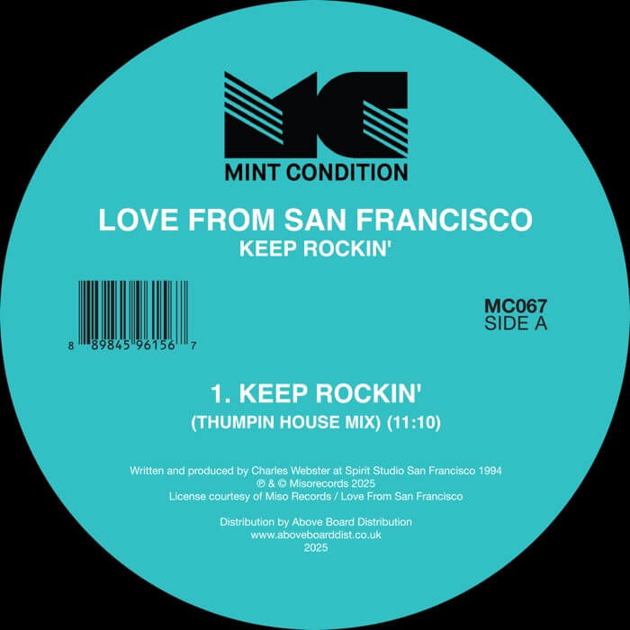 CD Shop - LOVE FROM SAN FRANCISCO KEEP ROCKIN\