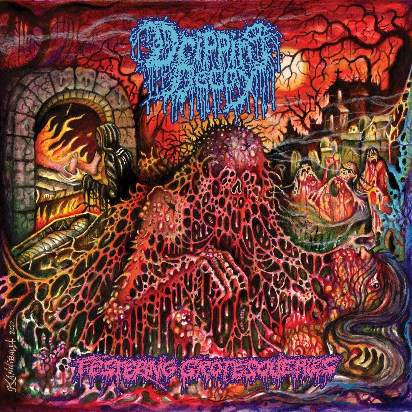 CD Shop - DRIPPING DECAY Dripping Decay - Festering Grotesqueries