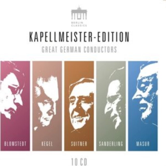 CD Shop - BLOMSTEDT, KEGEL, SUITNER, SANDERLING, MASUR, GEWA KAPELLMEISTER EDITION