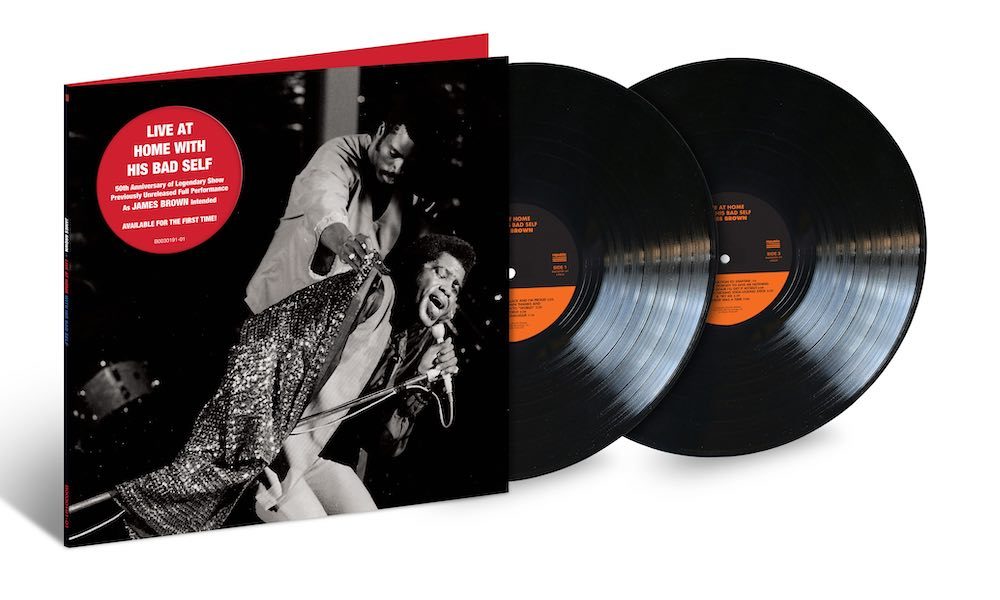 CD Shop - JAMES BROWN LIVE AT HOME WITH HIS ...