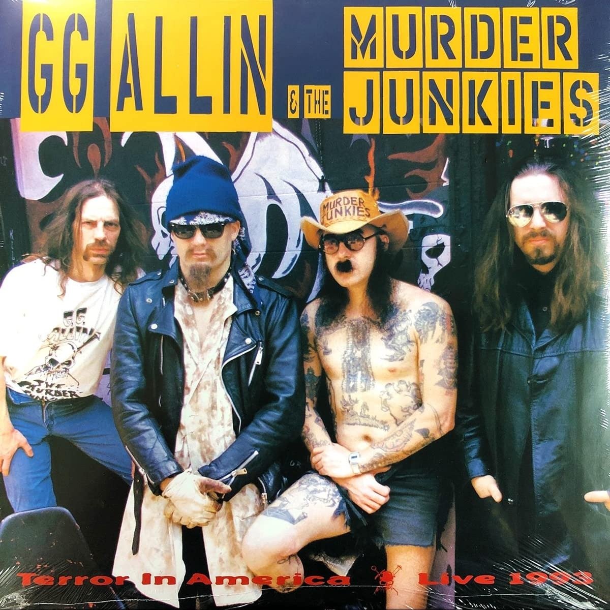 CD Shop - GG & THE MURDER JUNKIES ALLIN TERROR IN AMERICA