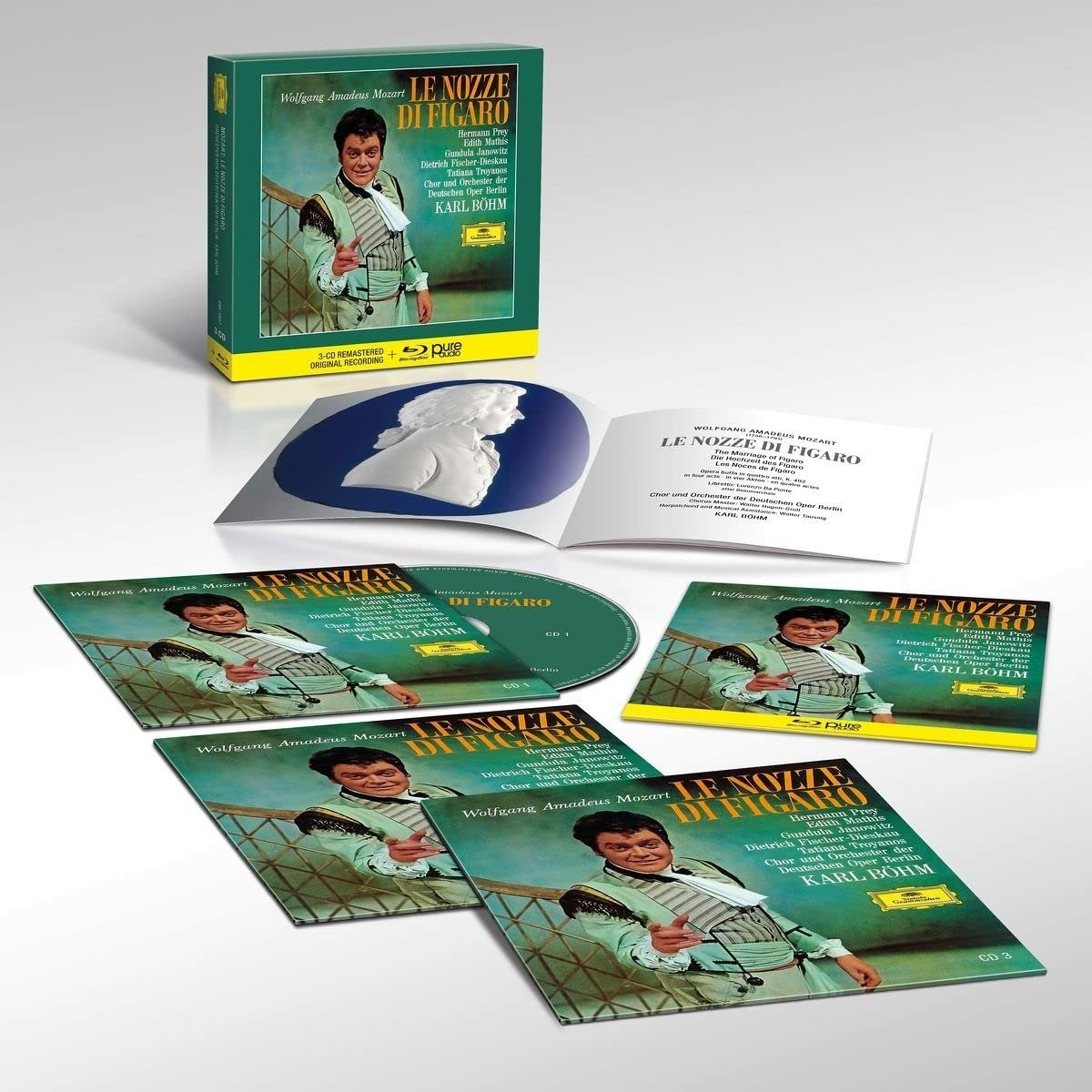 CD Shop - KARL BöHM ORCHESTER DER DEUTSCHEN OPER BERLIN MOZART: LE NOZZE DI FI...