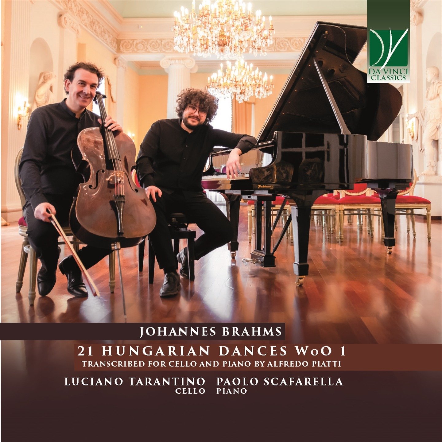 CD Shop - LUCIANO TARANTINO (CELLO), PAOLO SCAFARELLA, (PIAN BRAHMS: 21 HUNGARIAN..