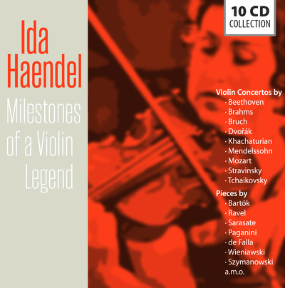 CD Shop - IDA HAENDEL MILESTONES OF A VIOLIN...