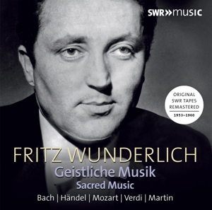 CD Shop - FRITZ WUNDERLICH SACRED MUSIC -BOX SET-