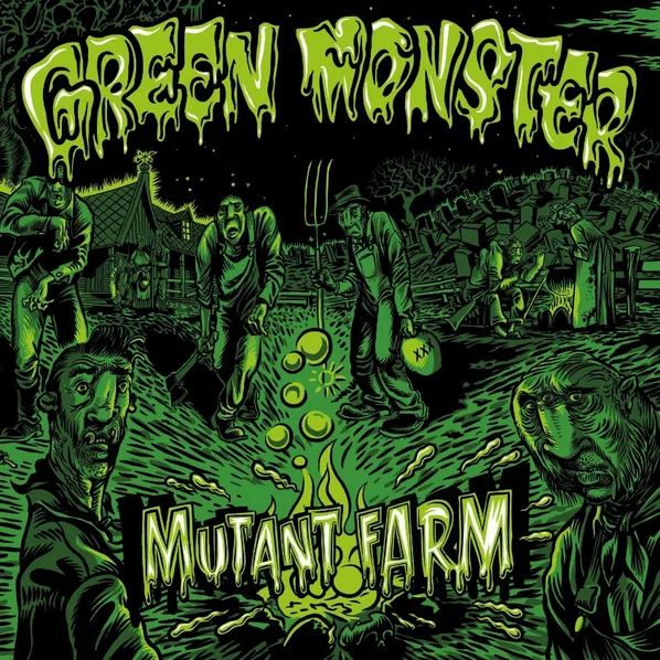 CD Shop - GREEN MONSTER Mutant Farm