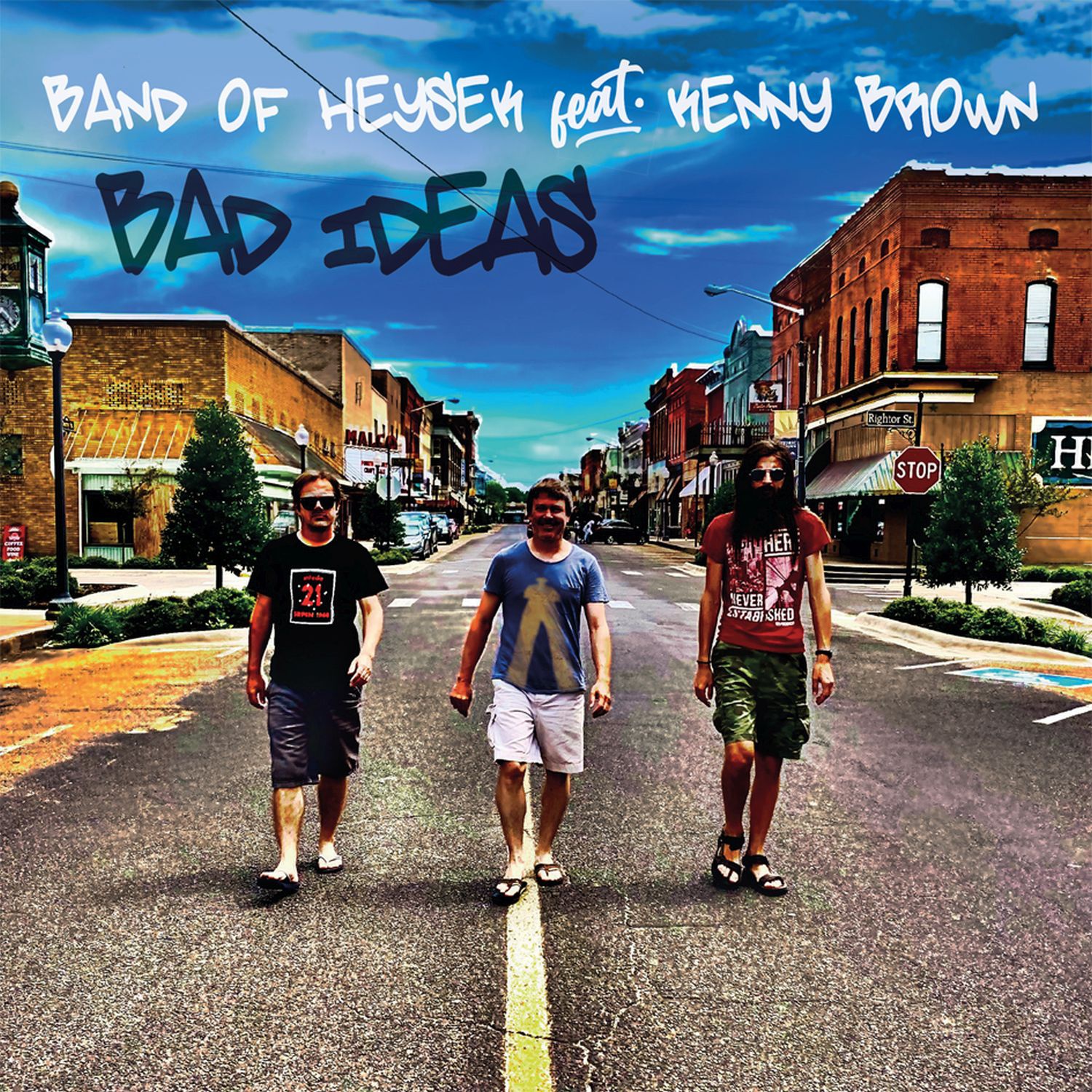 CD Shop - BAND OF HEYSEK FEAT KENNY BROWN BAD IDEAS