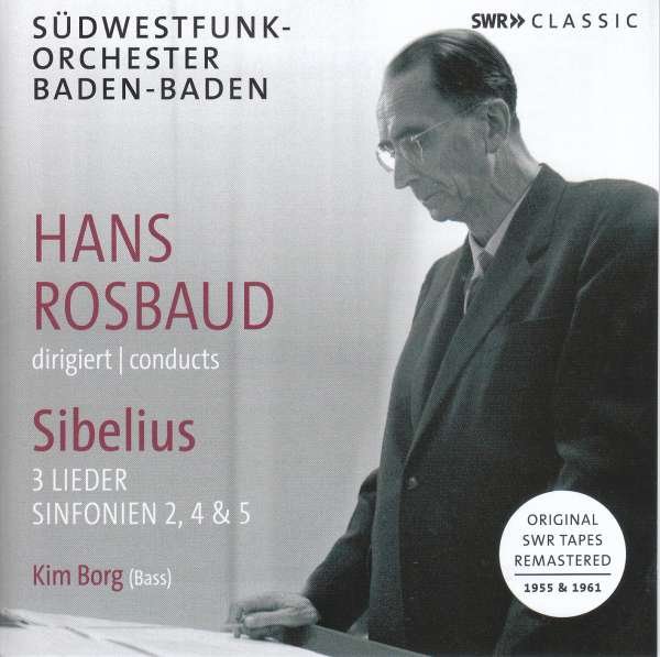 CD Shop - HANS ROSBAUD 3 LIEDER AND SINFONIEN...