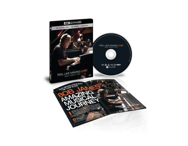 CD Shop - BOB JAMES FEEL LIKE MAKING LIVE!