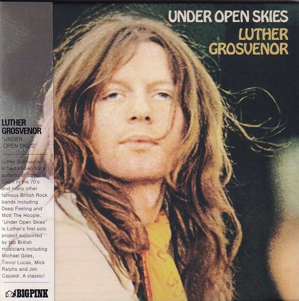 CD Shop - LUTHER GROSVENOR UNDER OPEN SKIES
