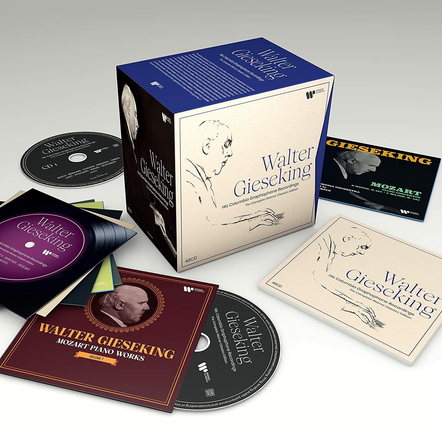 CD Shop - WALTER GIESEKING COMPLETE WARNER CLASSICS