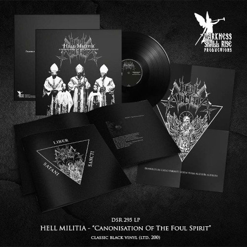 CD Shop - HELL MILITIA CANONISATION OF THE FOOL SPIRIT