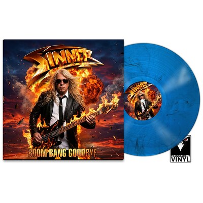 CD Shop - SINNER BOOM BANG GOODBYE BLUE MARBLED