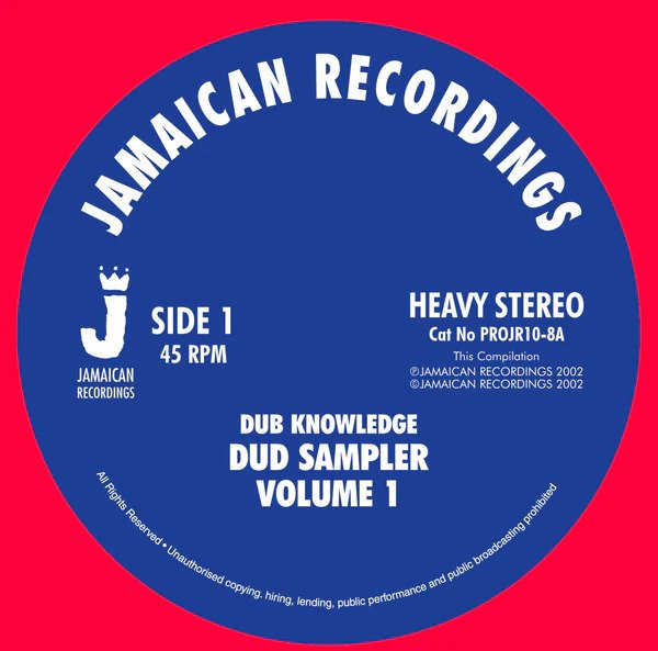 CD Shop - VARIOUS ARTISTS \"DUB SAMPLER VOL 1 (10\"\")\"
