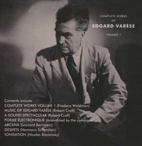 CD Shop - EDGARD VARESE COMPLETE WORKS OF EDGA...