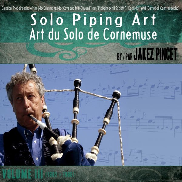 CD Shop - JAKEZ PINCET SOLO PIPING ART VOL. 3
