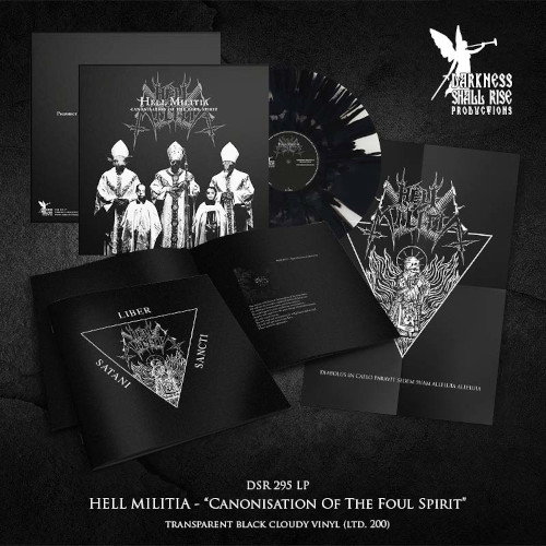 CD Shop - HELL MILITIA CANONISATION OF THE FOOL SPIRIT