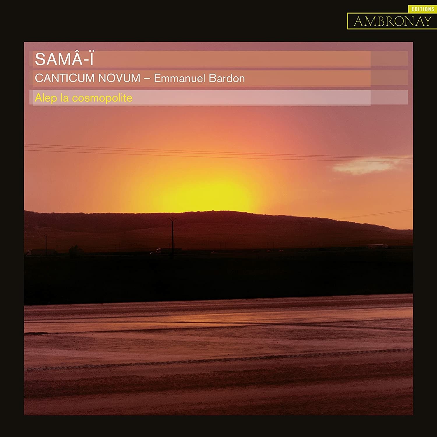 CD Shop - CANTICUM NOVUM SAMA-I