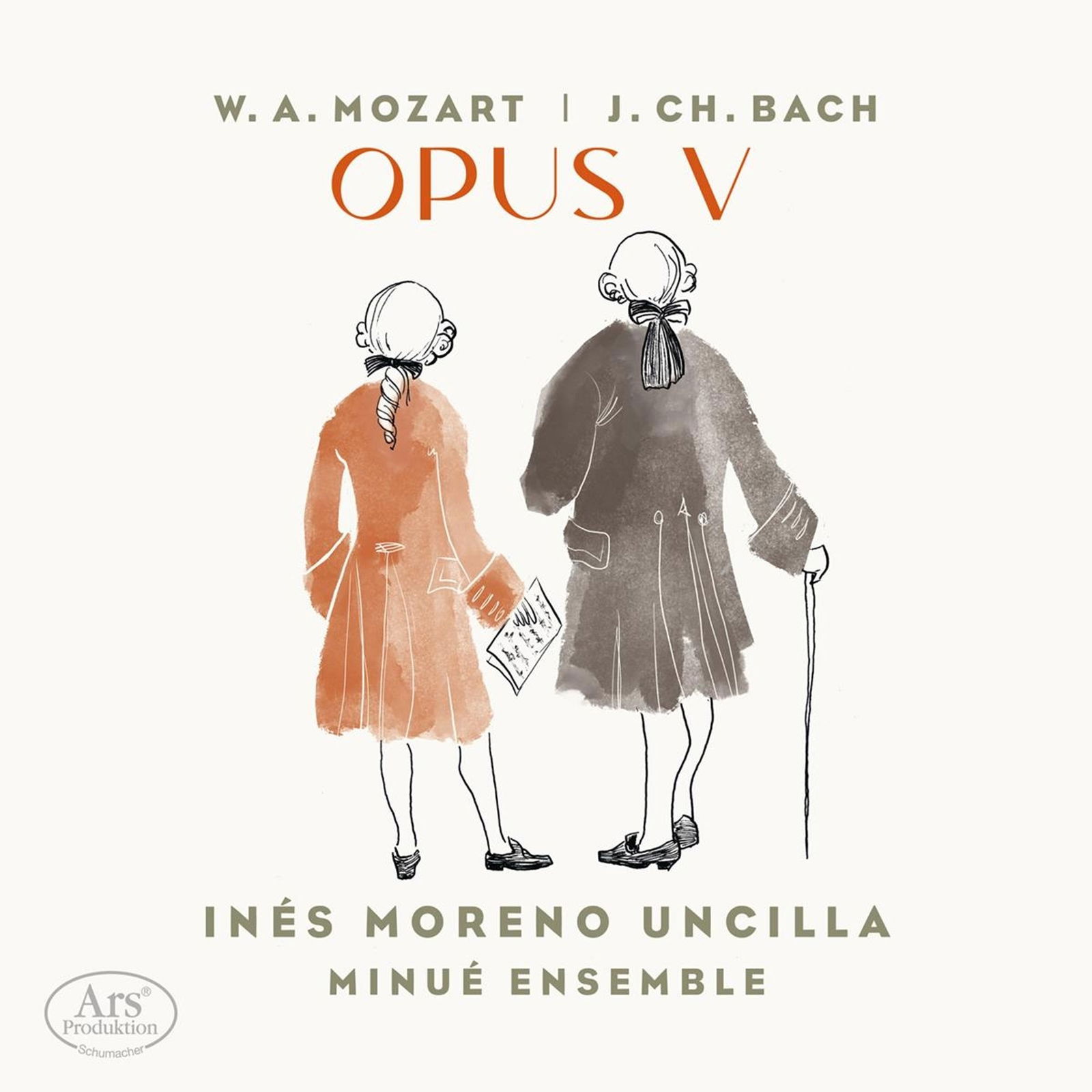 CD Shop - INéS MORENO UNCILLA,MINUé ENSEMBLE MOZART: OPUS V - WORKS...