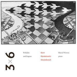 CD Shop - MARCEL WORMS 3 X 6 PRELUDES AND FUGUES