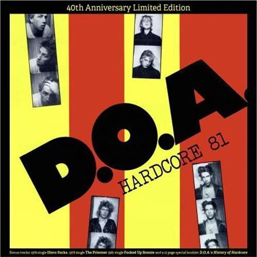 CD Shop - D.O.A. HARDCORE 81