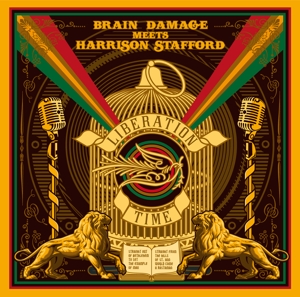 CD Shop - BRAIN DAMAGE MEETS HARRISON STAFFORD LIBERATION TIME
