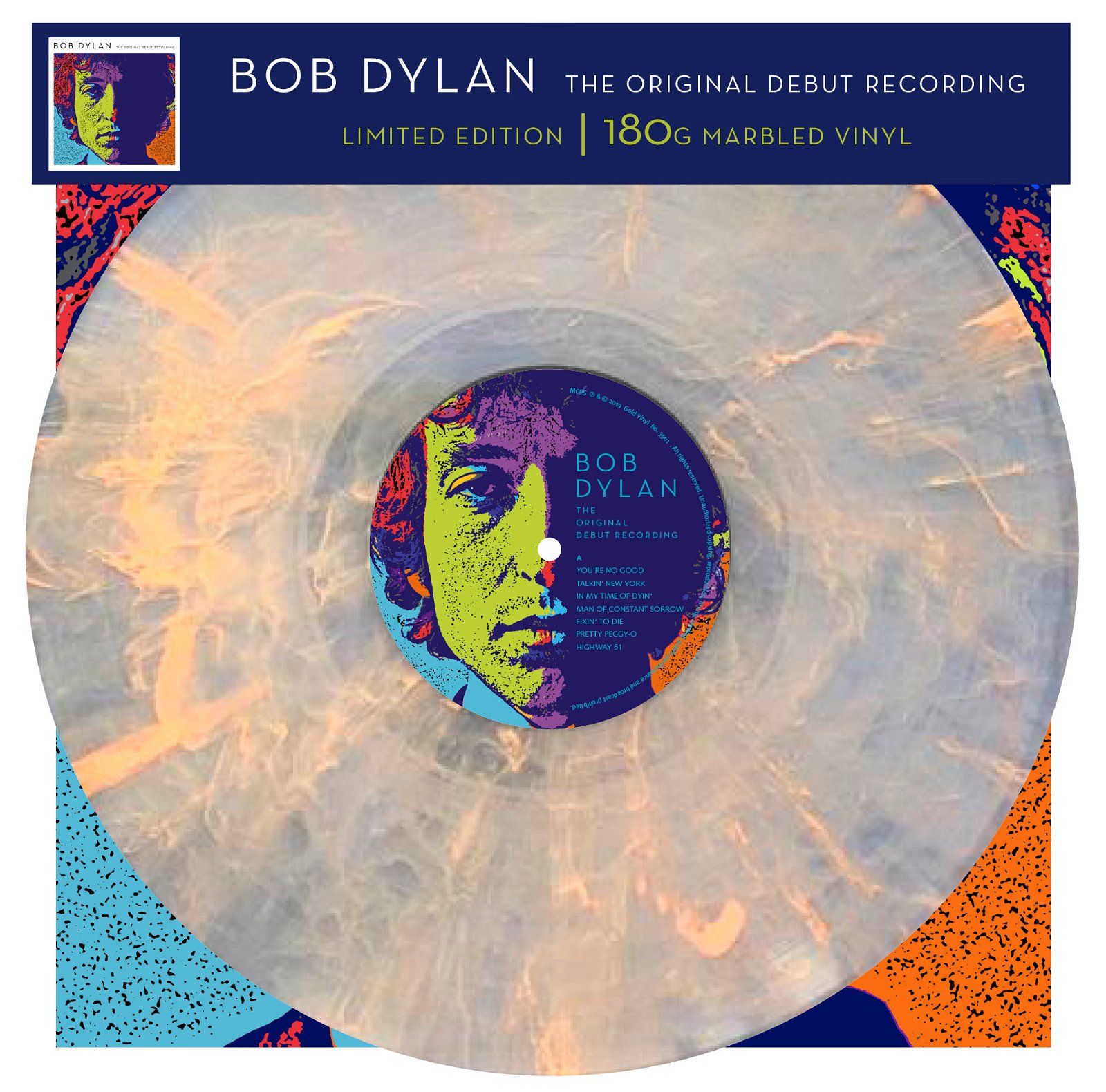 CD Shop - BOB DYLAN ORIGINAL DEBUT RECORDING