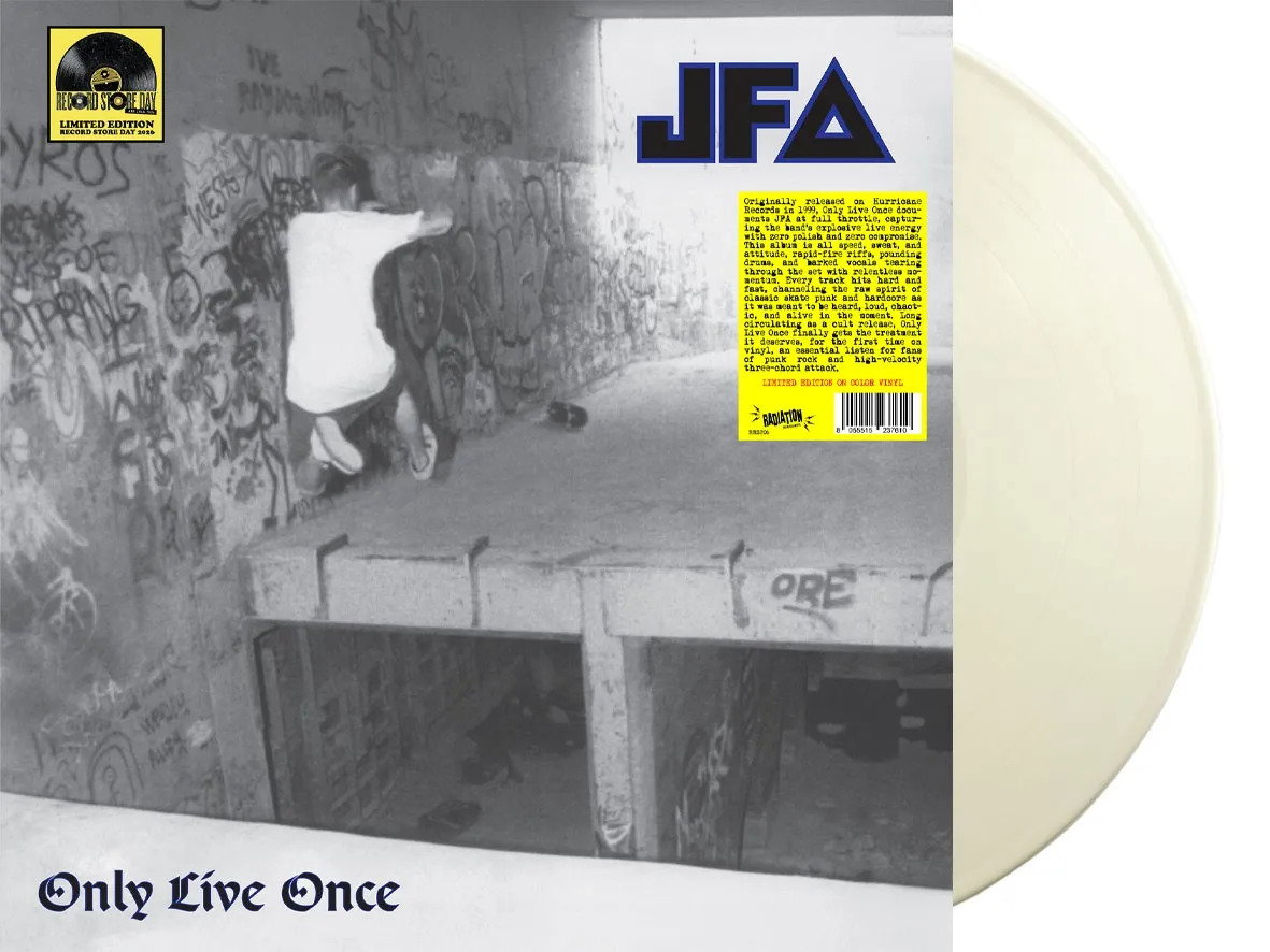 CD Shop - JFA ONLY LIVE ONCE