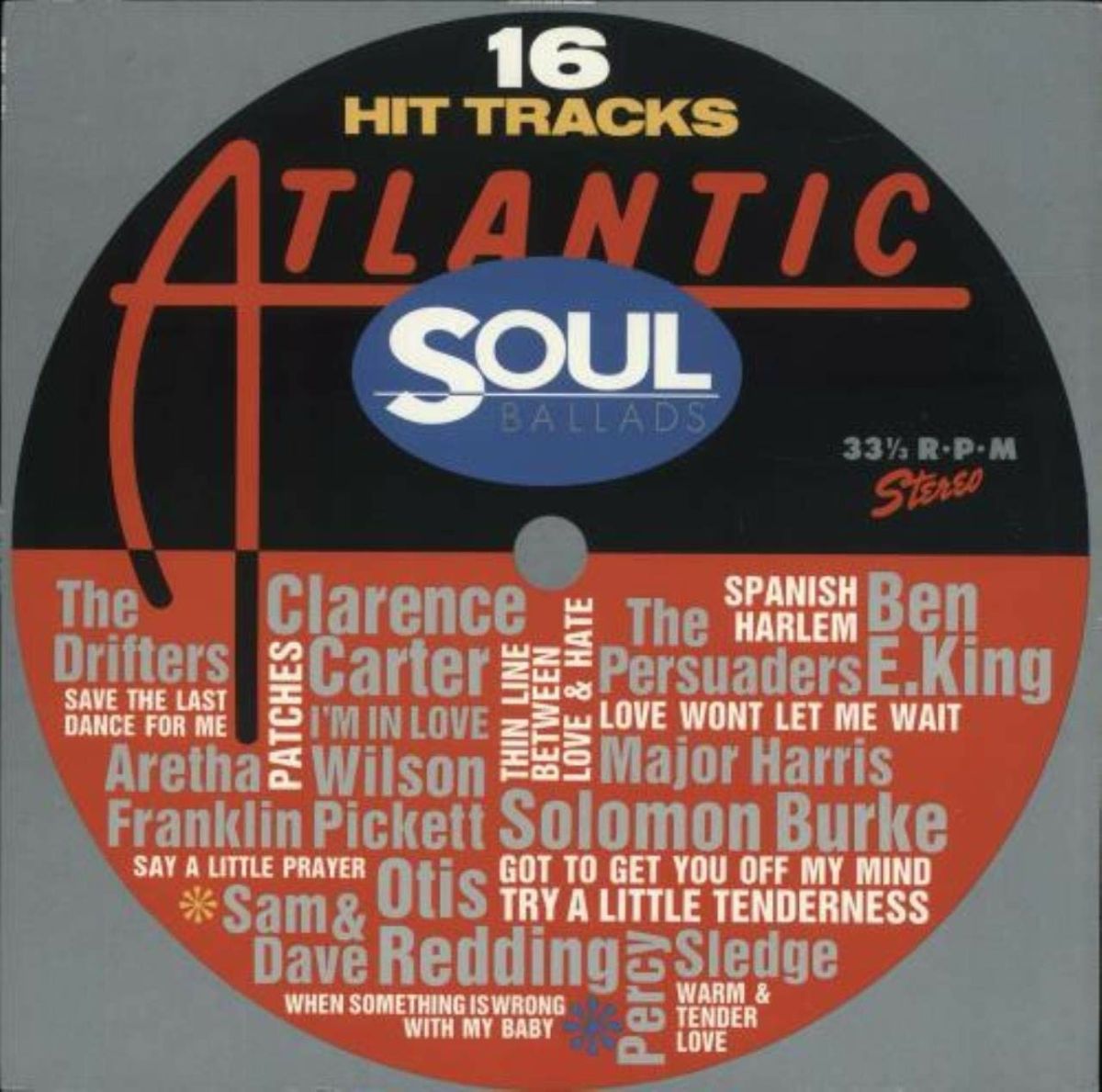 CD Shop - VARIOUS ARTISTS ATLANTIC SOUL BALLADS