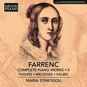 CD Shop - MARIA STRATIGOU FARRENC: COMPLETE PIAN...