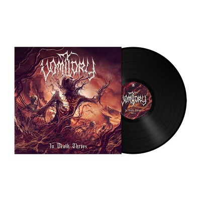 CD Shop - VOMITORY IN DEATH THROES BLACK LTD.
