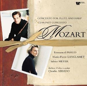 CD Shop - EMMANUEL PAHUD,SABINE MEYER,MARIE PIERRE LANGLAMET MOZART: CONCERTO FOR F...