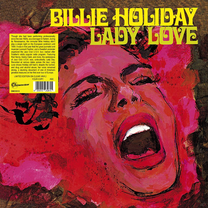 CD Shop - BILLIE HOLIDAY LADY LOVE (CLEAR)