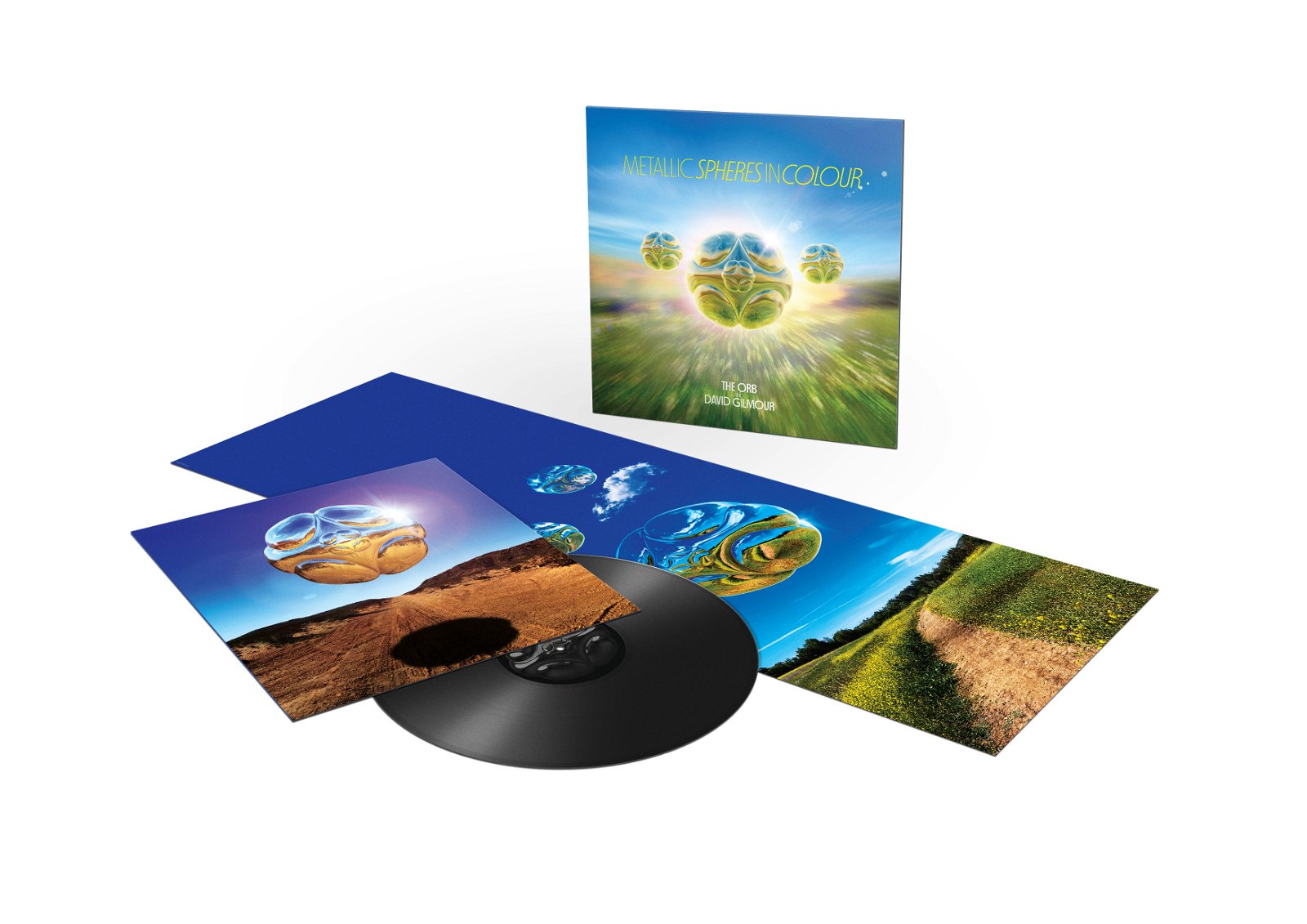 CD Shop - THE ORB,DAVID GILMOUR METALLIC SPHERES IN CO...