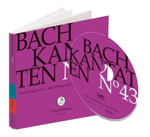 CD Shop - CHOIR & ORCHESTRA OF THE J.S. BACH FOUNDATION BACH KANTATEN NO.43