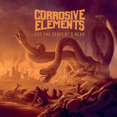 CD Shop - CORROSIVE ELEMENTS CUT THE SERPENT\