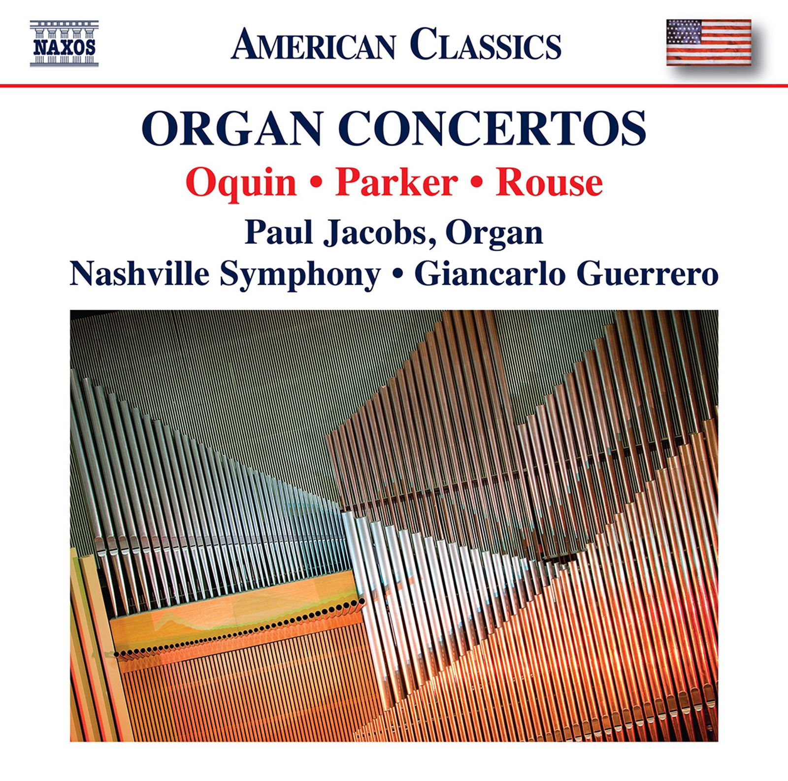 CD Shop - PAUL JACOBS,NASHVILLE SYMPHONY,GIANCARLO GUERRERO OQUIN, PARKER & RO...
