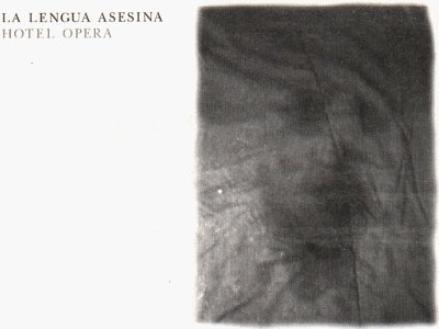 CD Shop - LA LENGUA ASESINA HOTEL OPERA