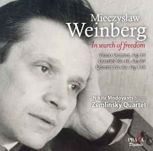 CD Shop - NIKITA MNDOYANTS,ZEMLINSKY QUARTET WEINBERG: IN SEARCH OF...