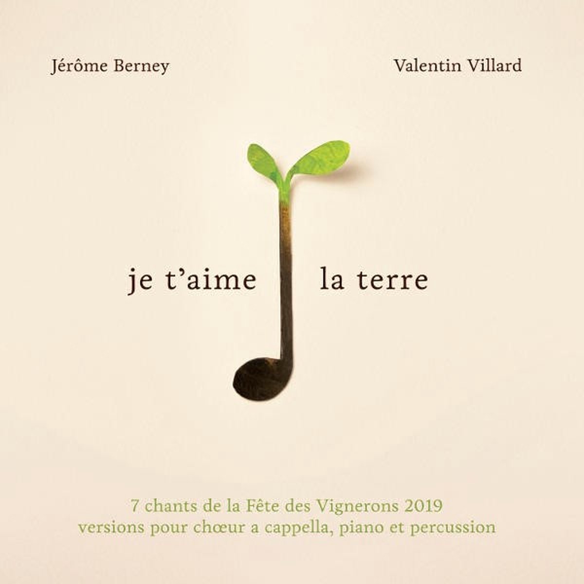 CD Shop - JEROME & VALENTIN VILLARD BERNEY JE T\