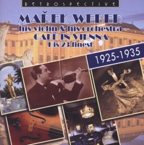 CD Shop - MAREK WEBER CAFE IN VIENNA