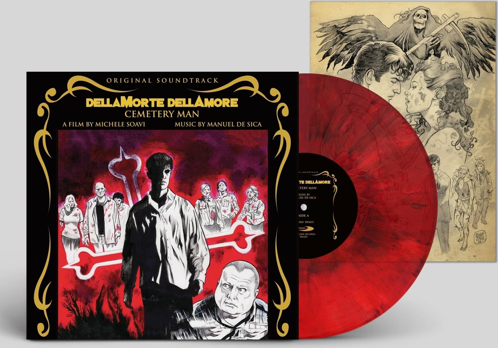 CD Shop - MANUEL DE SICA DELLAMORTE DELLAMORE