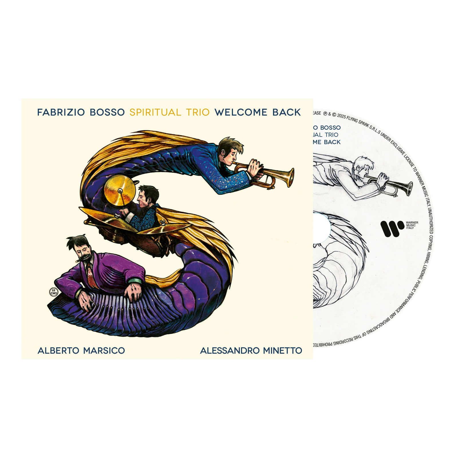CD Shop - FABRIZIO BOSSO WELCOME BACK