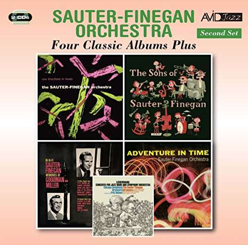 CD Shop - SAUTER-FINEGAN ORCHESTRA FOUR CLASSIC ALBUMS PLUS